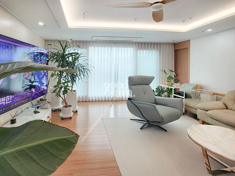 수지커튼 광교산자이 아파트 커튼 설치 시공 굳잠