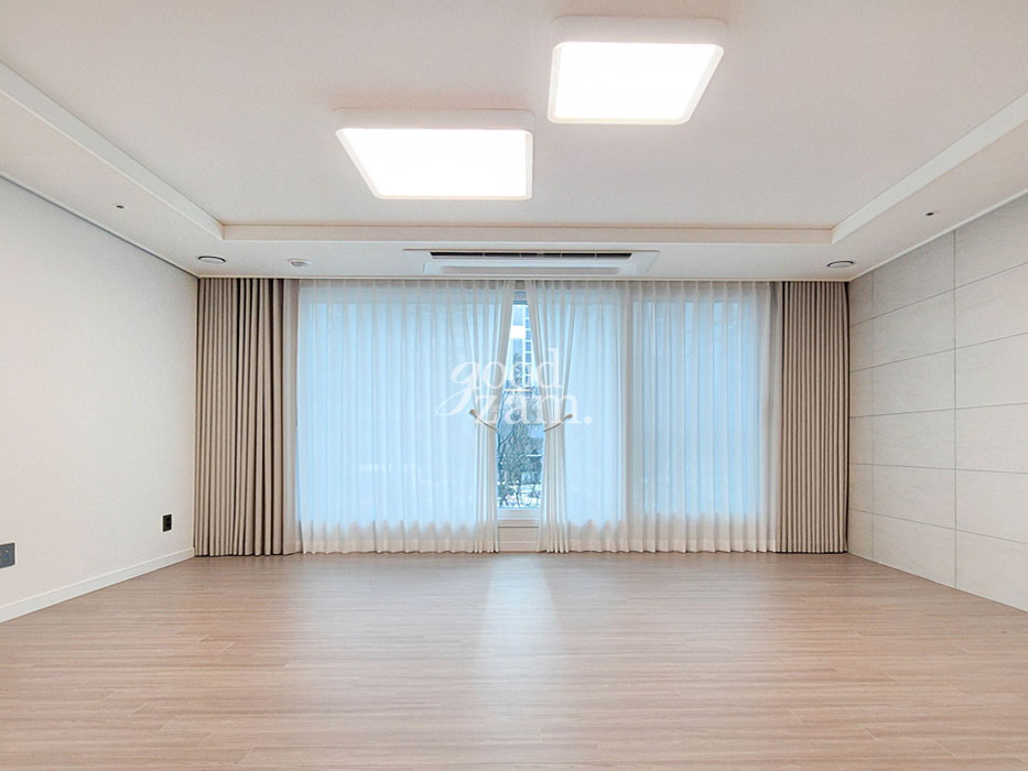 용인 힐스테이트 몬테로이 아파트 커튼 블라인드 설치 시공 굳잠