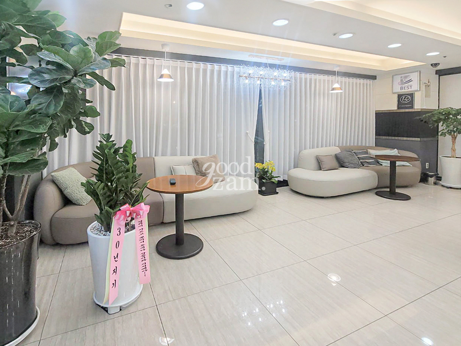 수원커튼 살롱드수 미용실 쉬폰커튼 설치 시공 굳잠